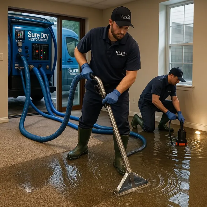 Water Extraction and Removal process in Renville County, ND